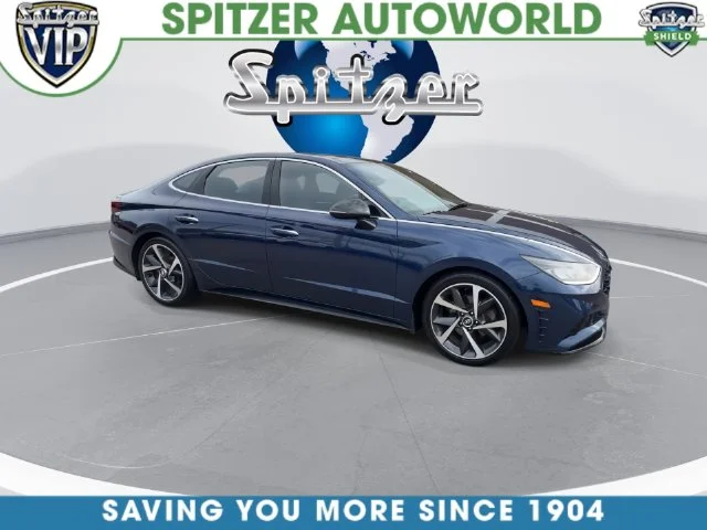 Used 2021 Blue Hyundai SEL Plus image 10