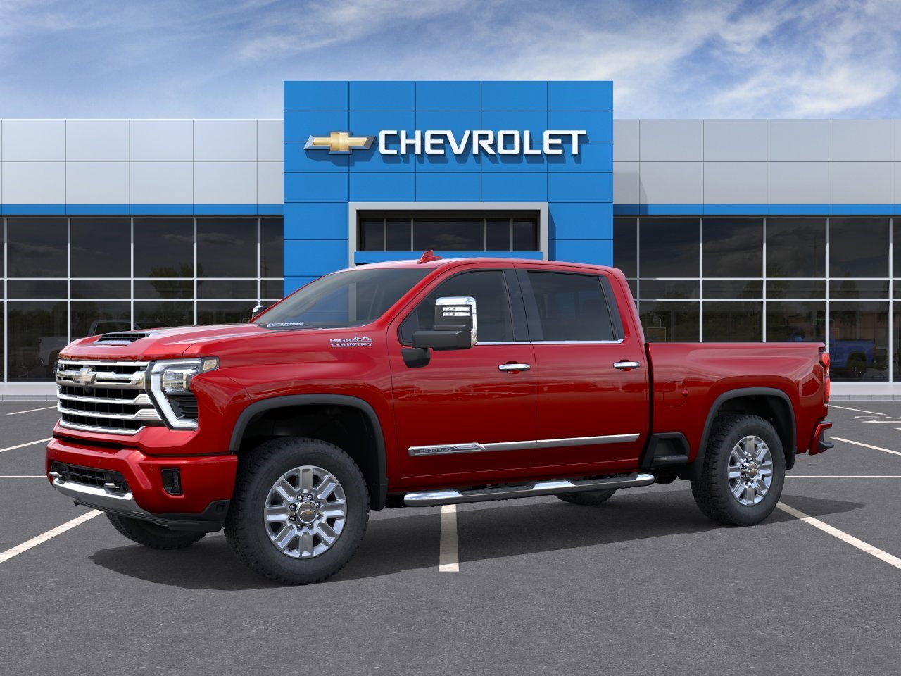 New 2026 Radiant Red Tintcoat Chevrolet High Country image 2