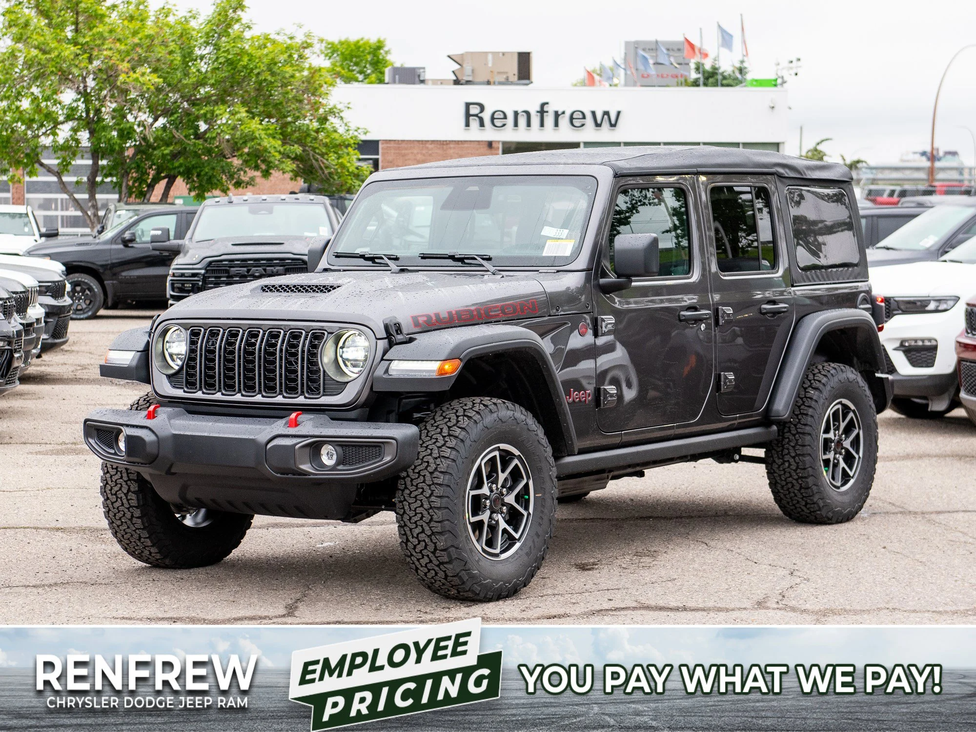 New 2026 Grey Jeep Rubicon* image 1