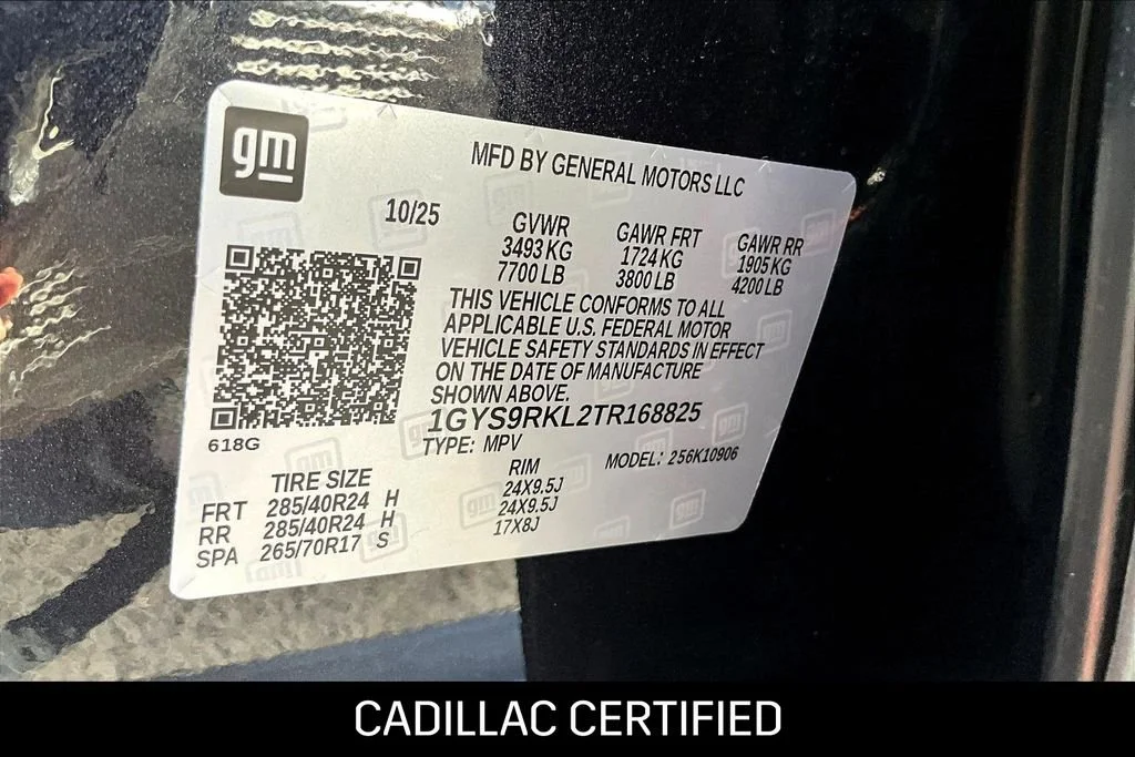 Used 2026 Galactic Gray Metallic Cadillac Platinum Sport image 31