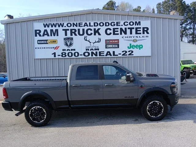 New 2026 Ceramic Gray Clear-Coat Exterior Paint RAM Rebel image 2