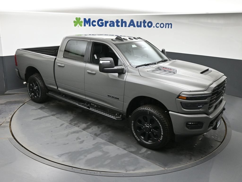 New 2026 Ceramic Gray Clear-Coat Exterior Paint RAM Laramie image 3