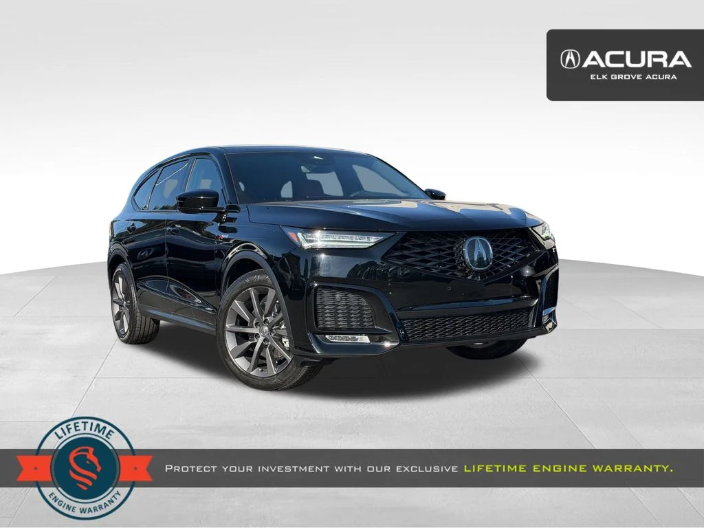 Certified Used 2025 Majestic Black Pearl Acura A-Spec image 1