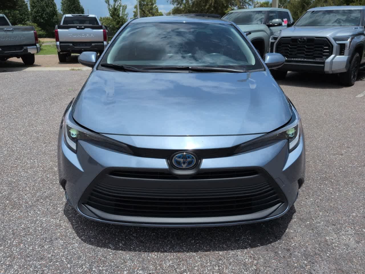Certified Used 2025 Celestite Toyota Hybrid LE image 9