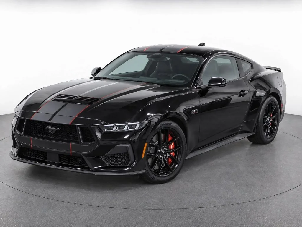 Used 2025 Black Ford GT Premium image 2