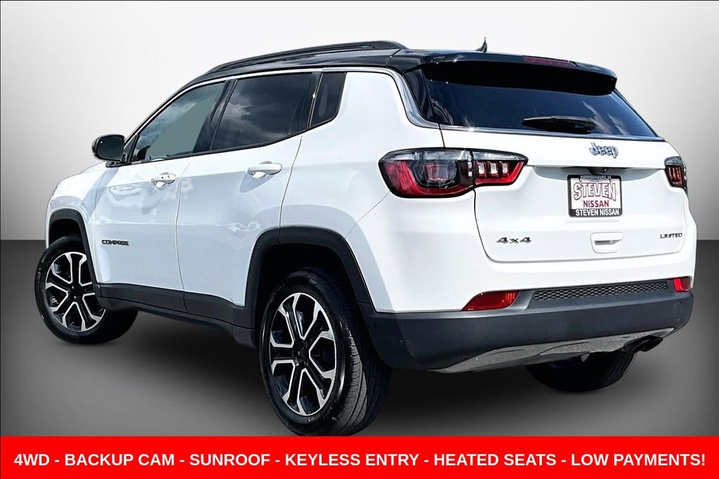 Used 2022 White Jeep Limited image 4