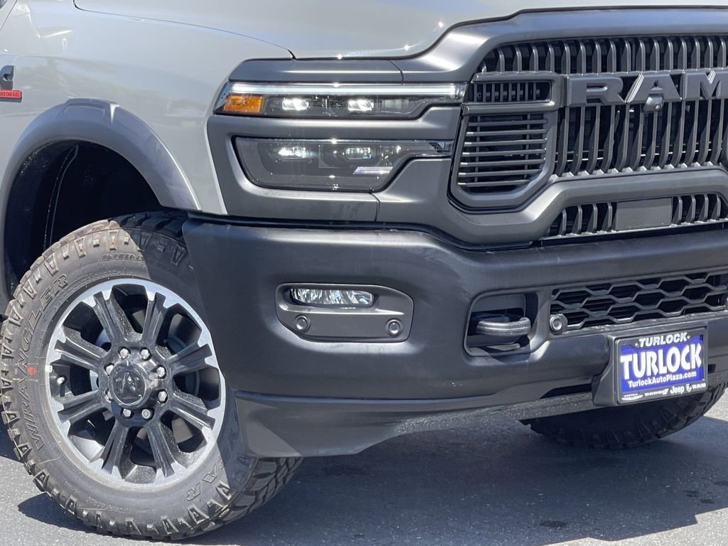 New 2026 Ceramic Gray Clear-Coat Exterior Paint RAM Rebel image 3