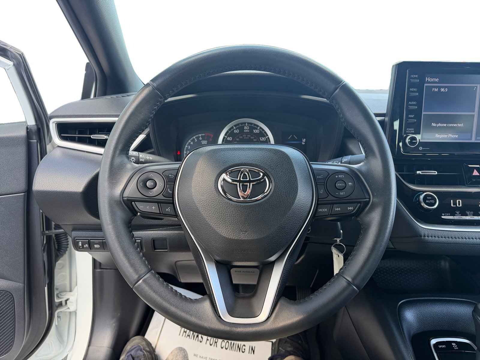 Used 2022 White Toyota SE image 10