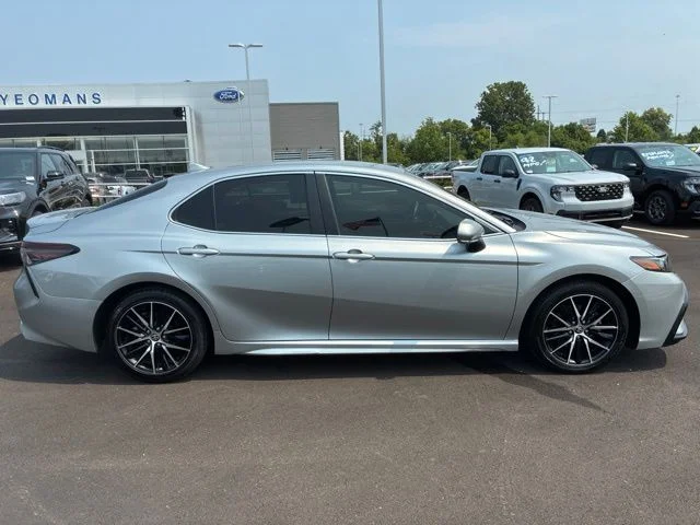 Used 2024 Celestial Silver Metallic Toyota SE image 9
