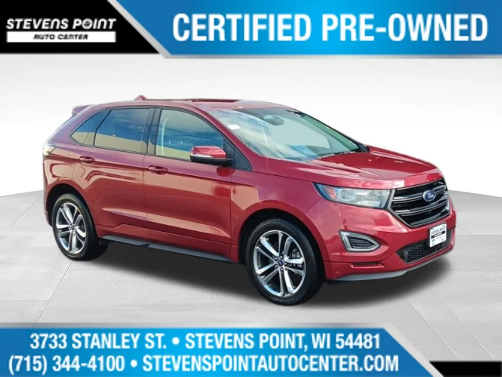 Used 2018 Ruby Red Metallic Tinted Clearcoat Ford Sport image 9