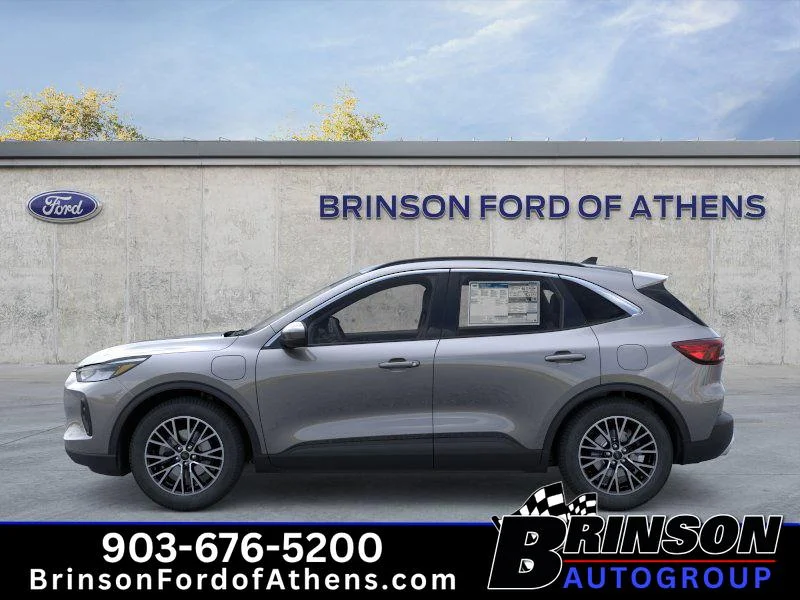 New 2025 Carbonized Gray Metallic Ford Plug-in Hybrid image 3