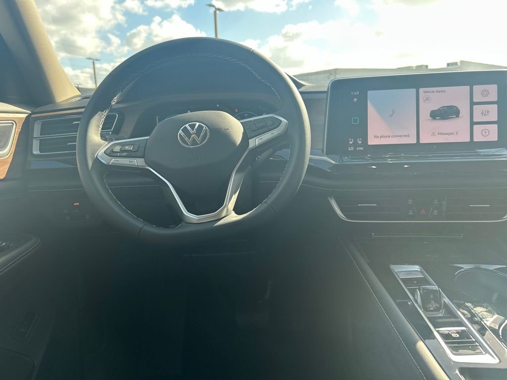 New 2026 Black Volkswagen SE w/Technology image 48