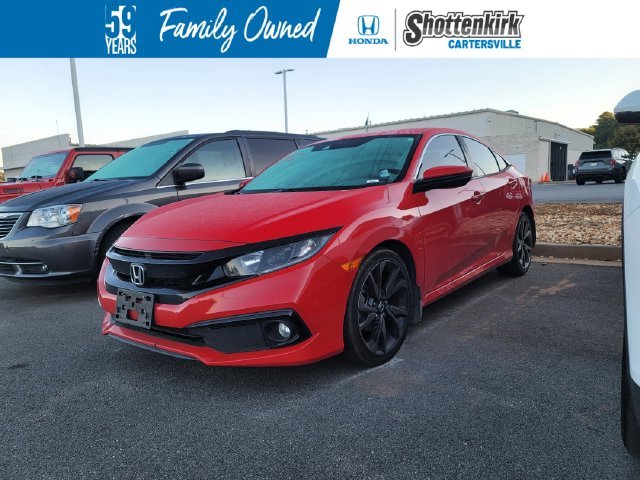 Used 2020 Red Honda Sport image 1