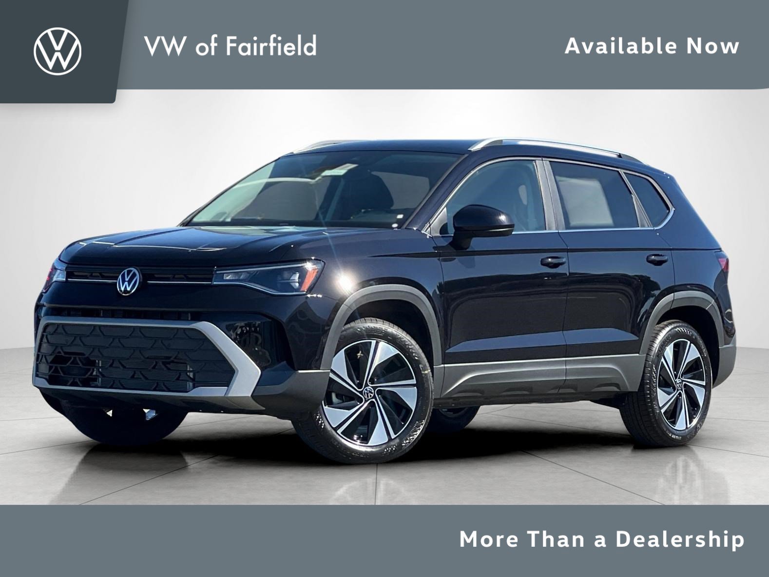 New 2026 Deep Black Pearl Volkswagen SE image 1
