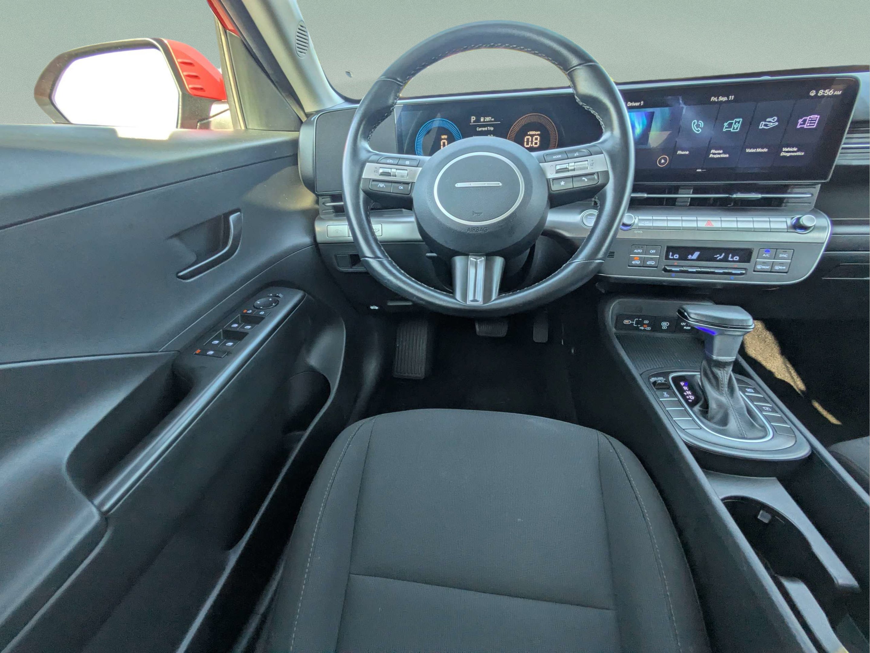 Used 2025 Soultronic Orange Pearl Hyundai SEL image 16