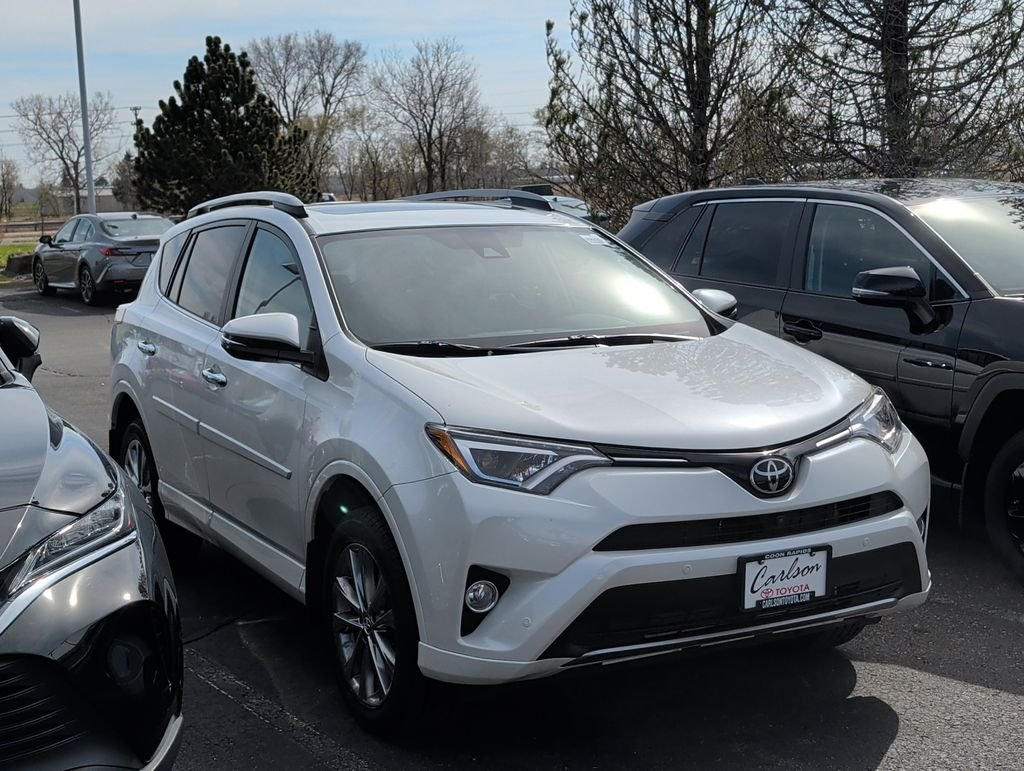 Certified 2017 Toyota RAV4 Platinum with VIN 2T3DFREV5HW648045 for sale in Minneapolis, Minnesota