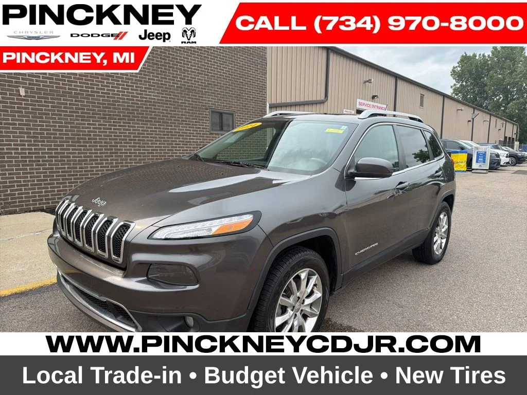Used 2014 Gray Jeep Limited image 1