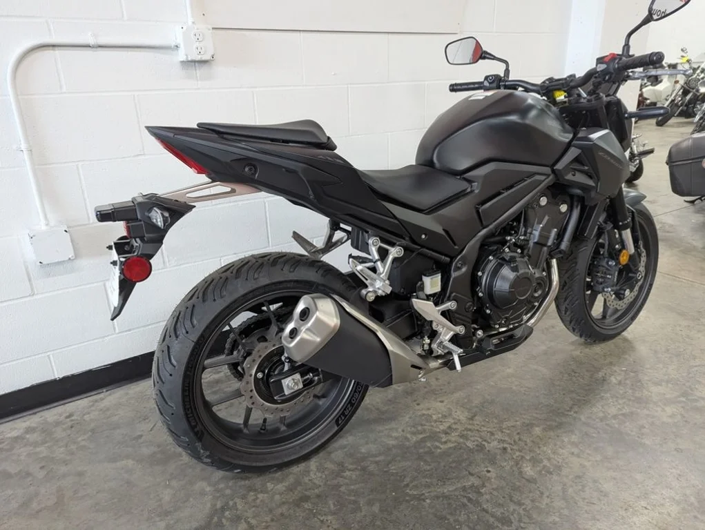 New 2025 MATTE BLACK METALLIC Honda Powersports  image 7