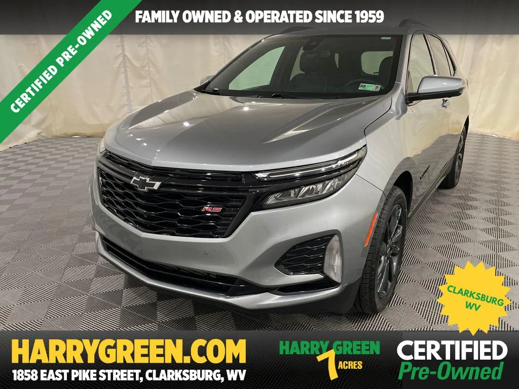 Certified Used 2024 Sterling Gray Metallic Chevrolet RS image 1