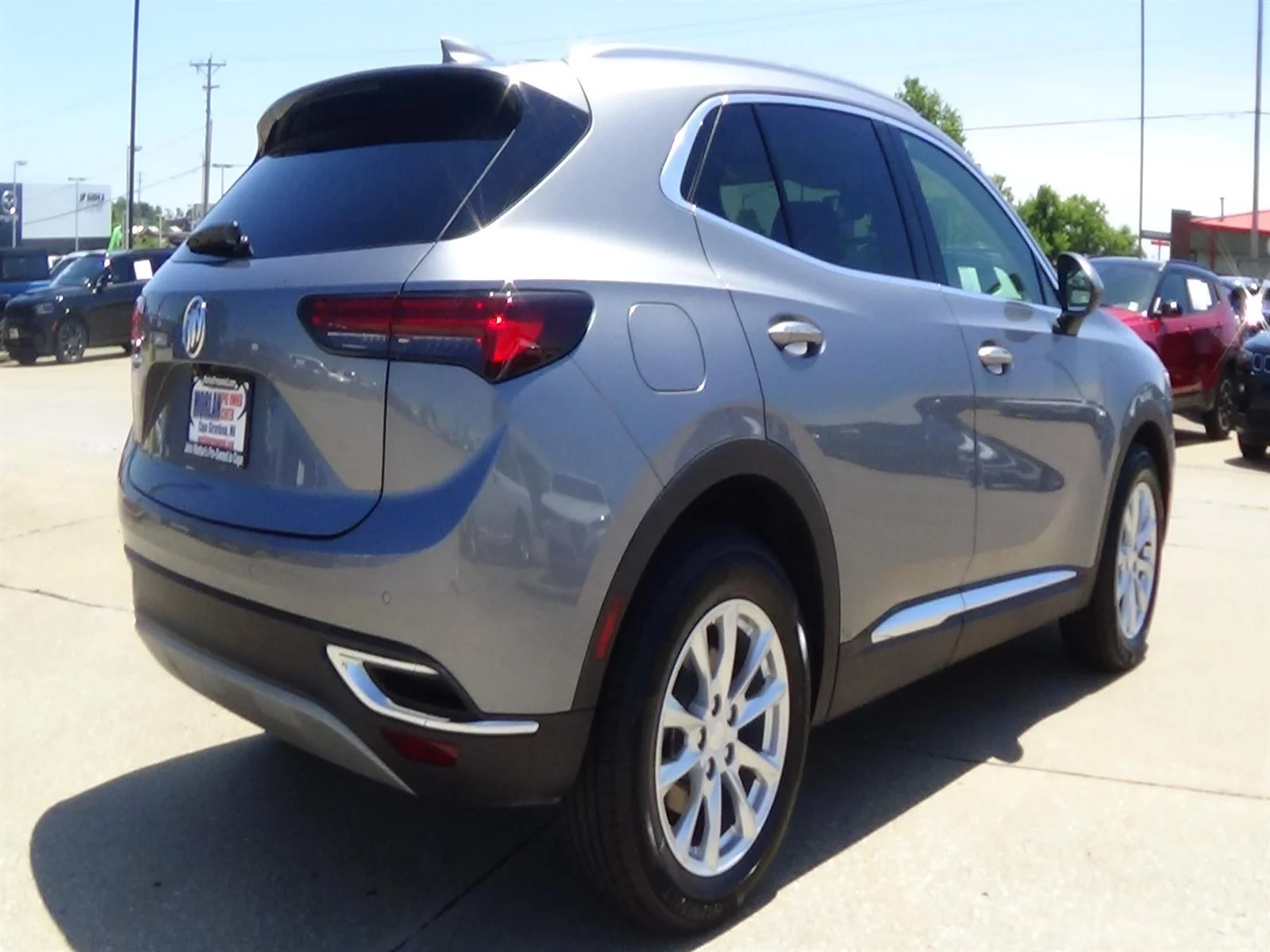 Used 2021 Satin Steel Metallic (gir) Buick Preferred image 6