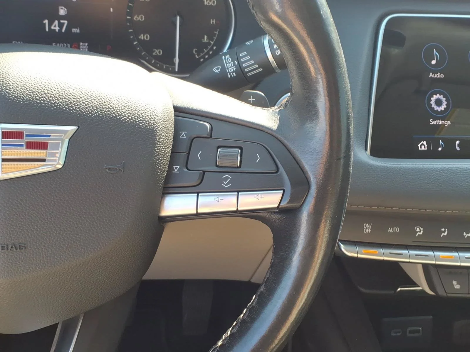 Used 2023 Stellar Black Metallic Cadillac AWD Luxury image 19