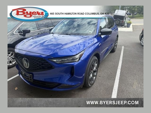 Used 2022 Blue Acura A-Spec image 1