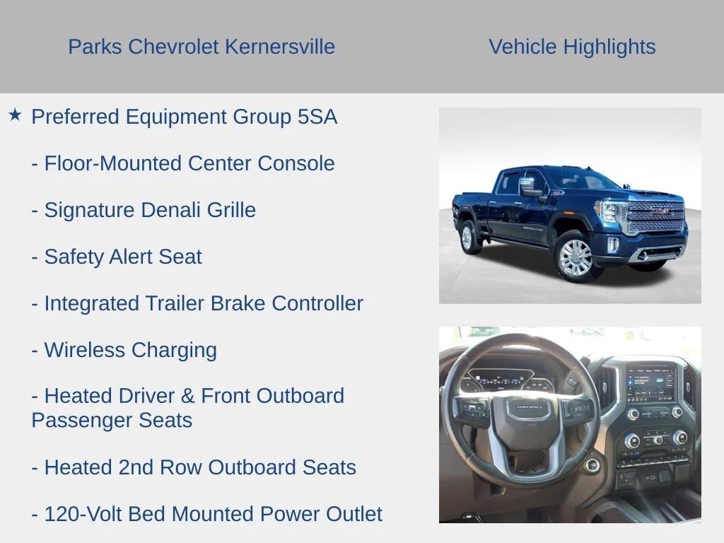Used 2023 Blue GMC Denali image 21
