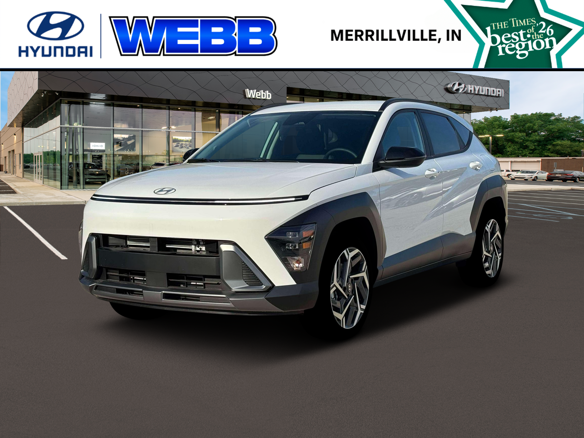 New 2026 White Hyundai SEL Premium image 1