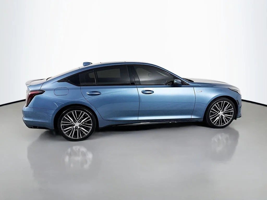 Used 2023 Steel Metallic Cadillac V-Series image 8