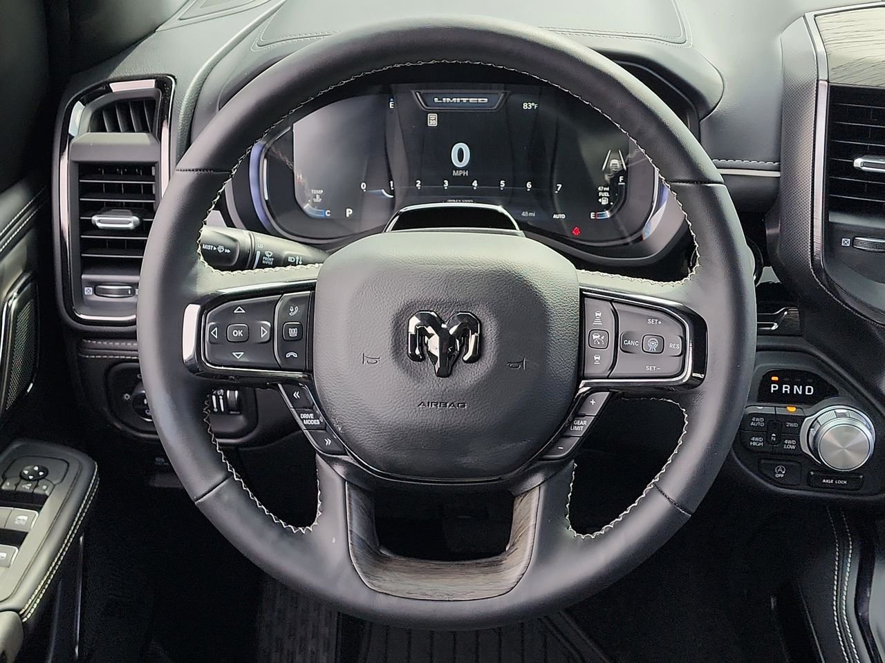 New 2026 Ivory White Tri-Coat Pearlcoat RAM Limited image 21