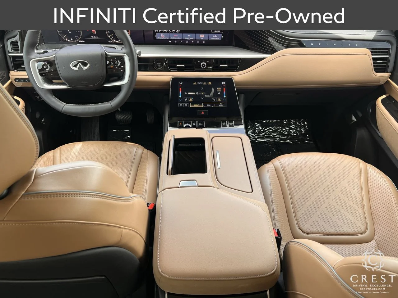 Certified Used 2026 Black Obsidian INFINITI LUXE image 12