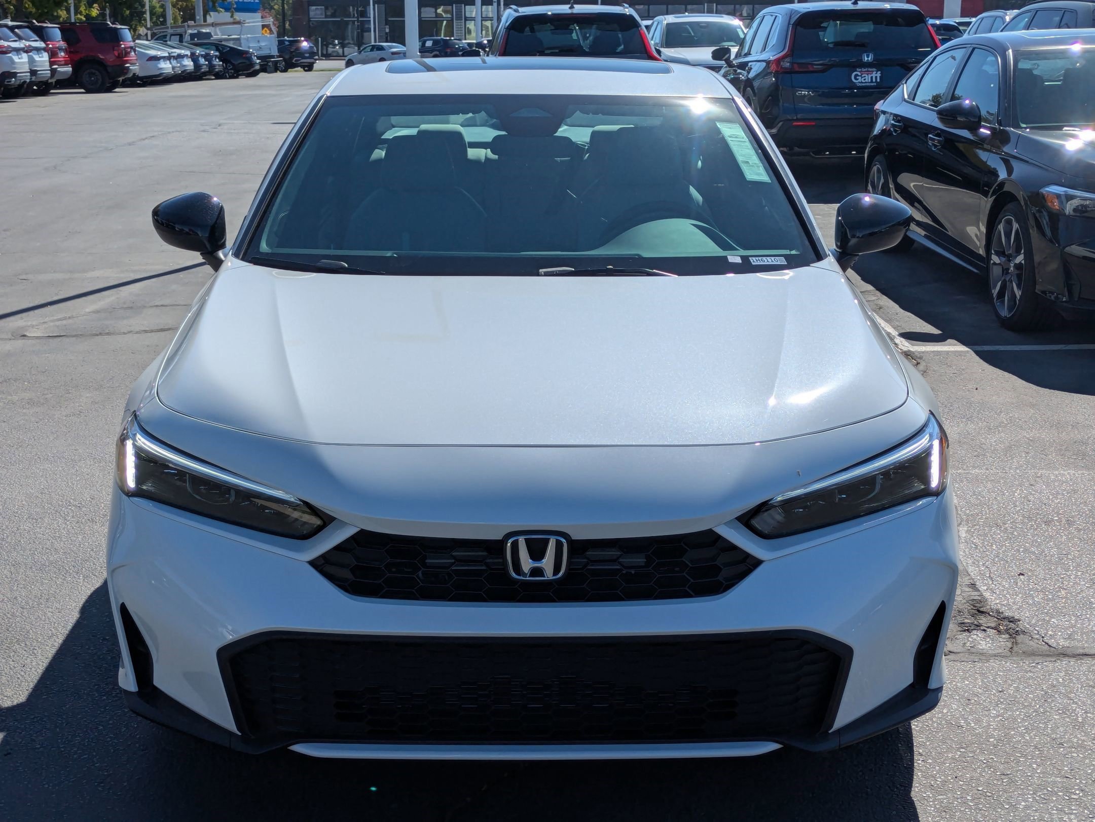 New 2026 Platinum White Pearl Honda Sport image 9