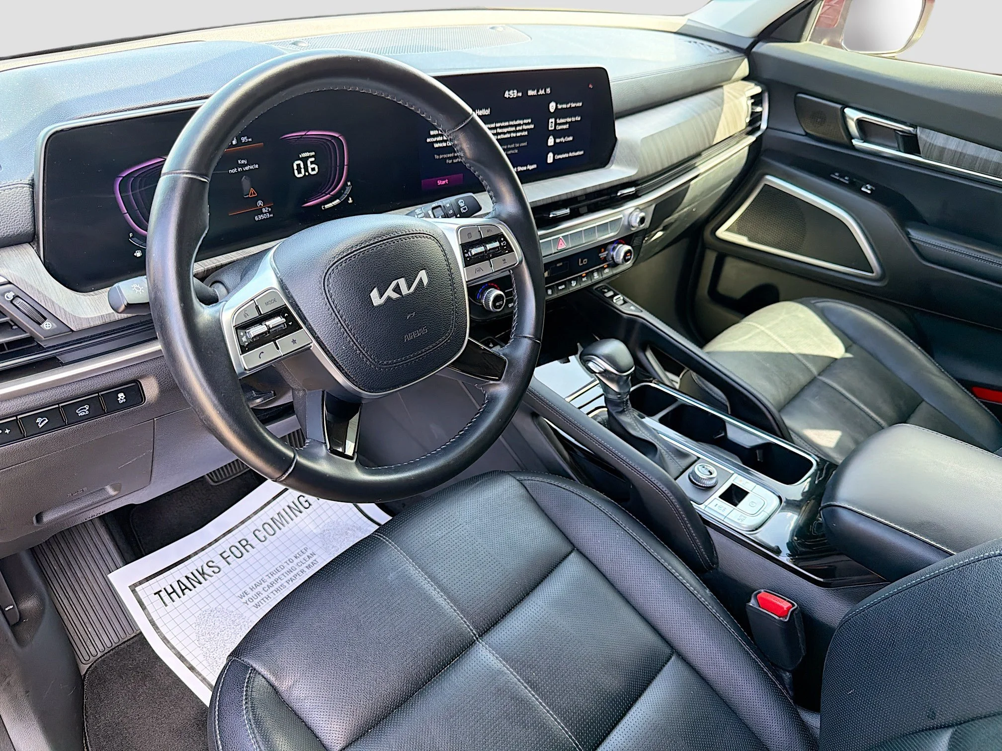 Used 2024 Dawning Red Kia EX image 28