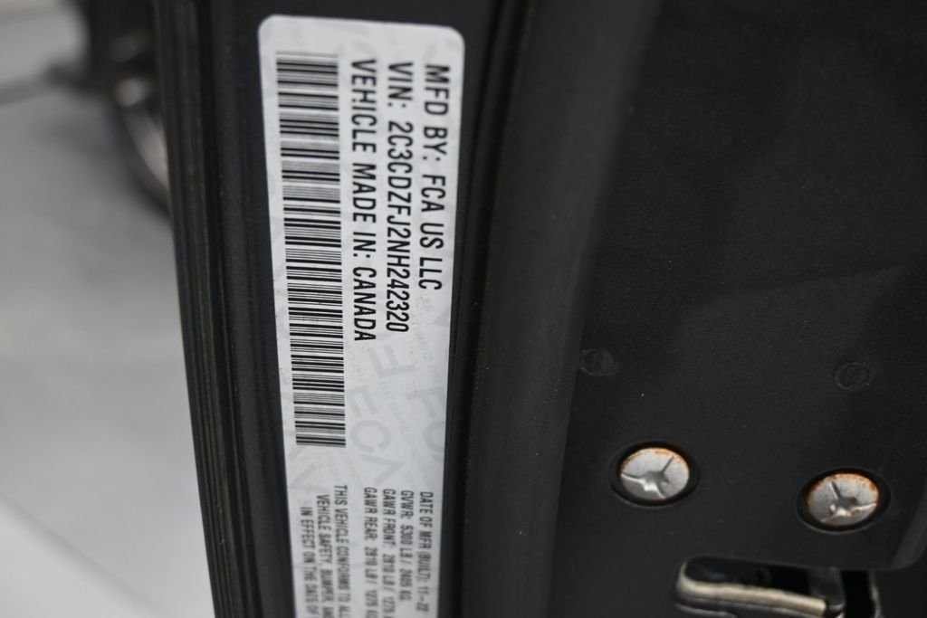 Used 2022 Gray Dodge R/T Scat Pack Widebody image 18