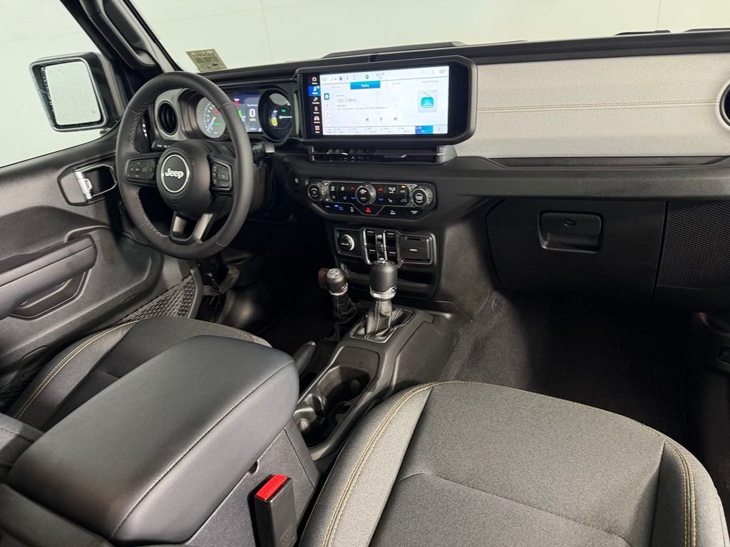 Certified Used 2025 Black Jeep Sport S 4xe image 14