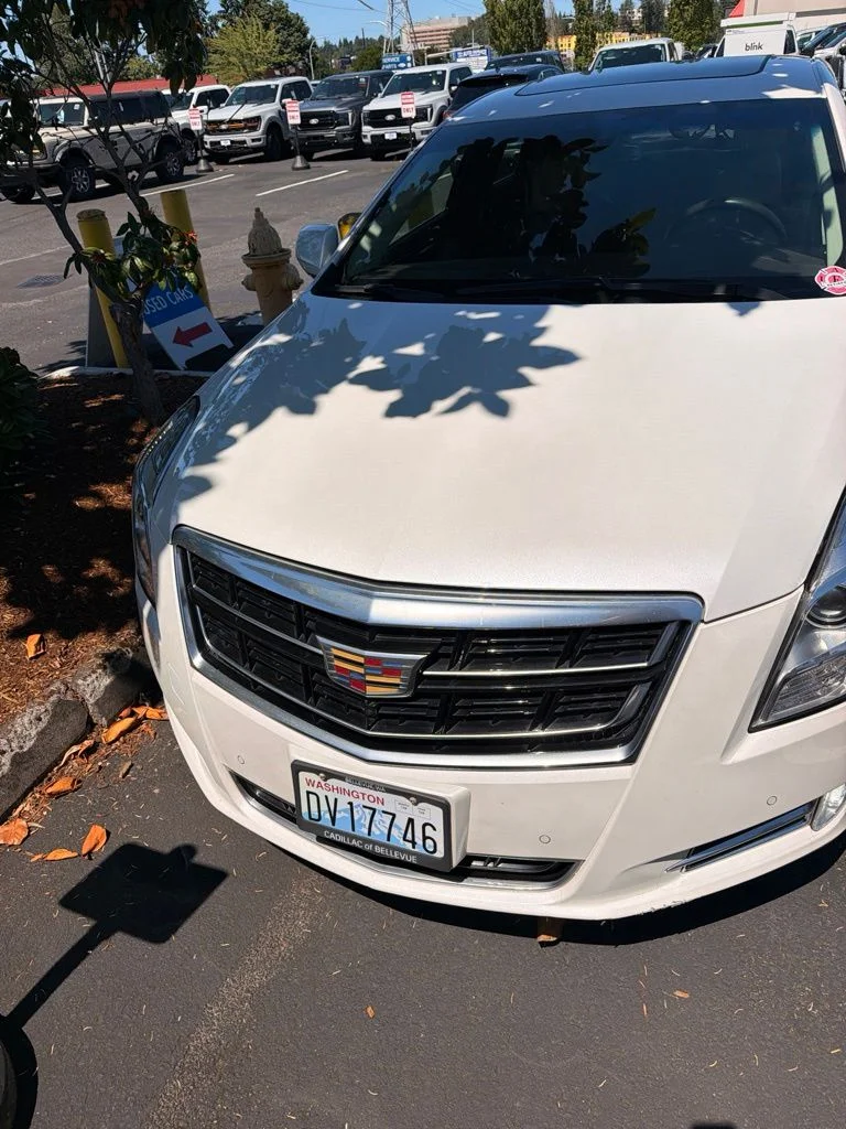 Used 2017 Crystal White Tri-Coat Cadillac Luxury image 3
