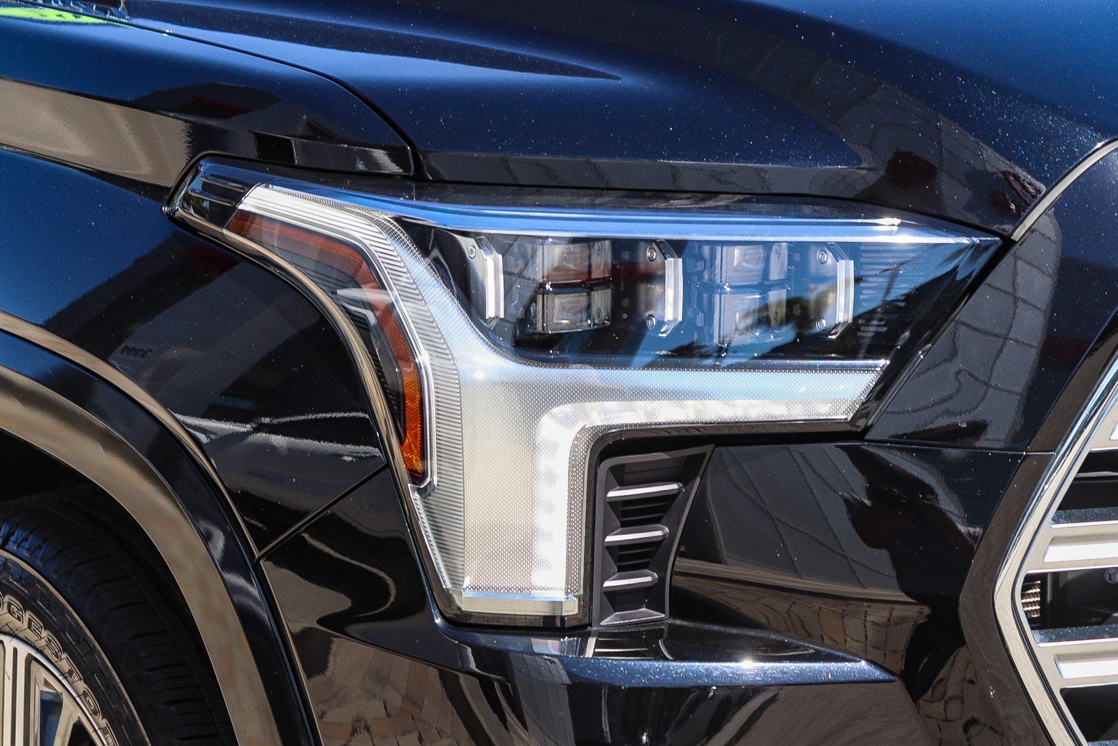 Used 2024 Midnight Black Metallic Toyota Capstone image 4