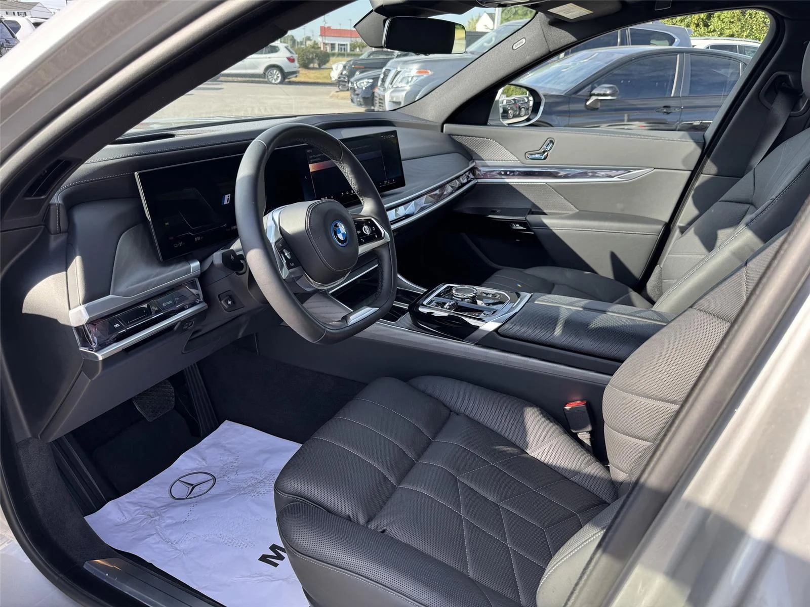Used 2024 Space Silver Metallic BMW eDrive50 image 12