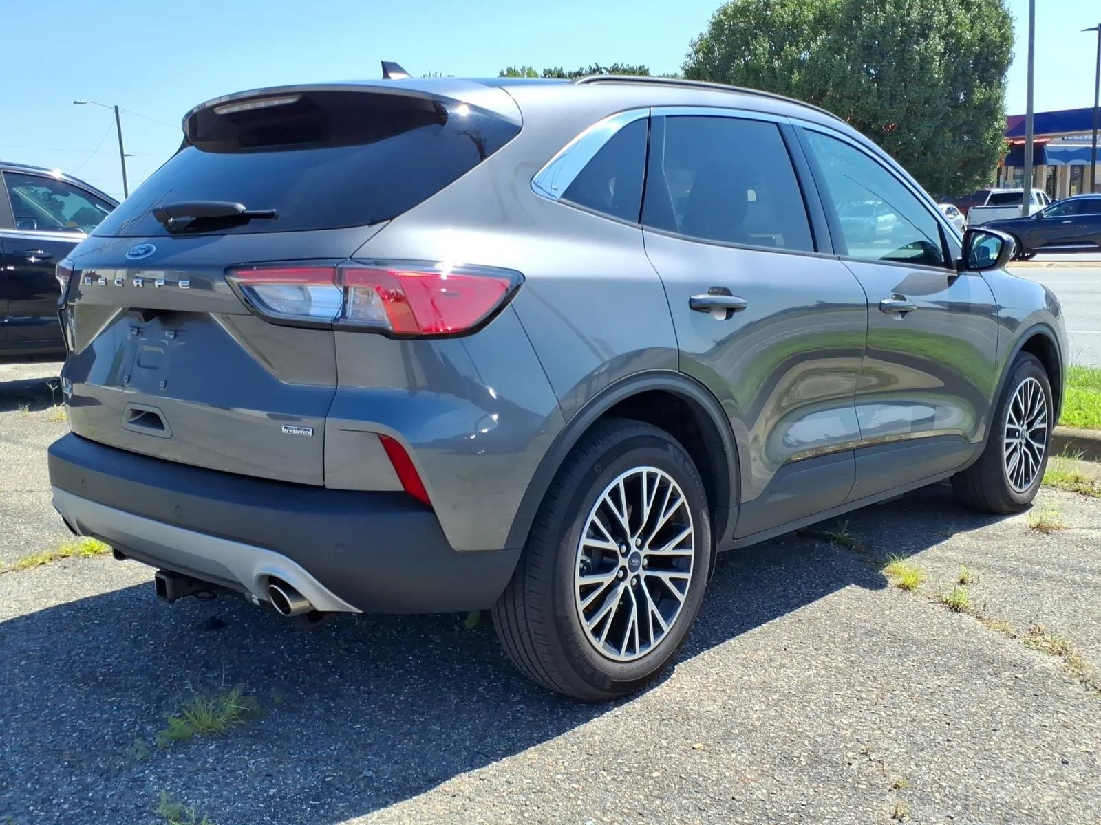 Used 2022 Carbonized Gray Metallic Ford SEL Plug-In Hybrid image 6