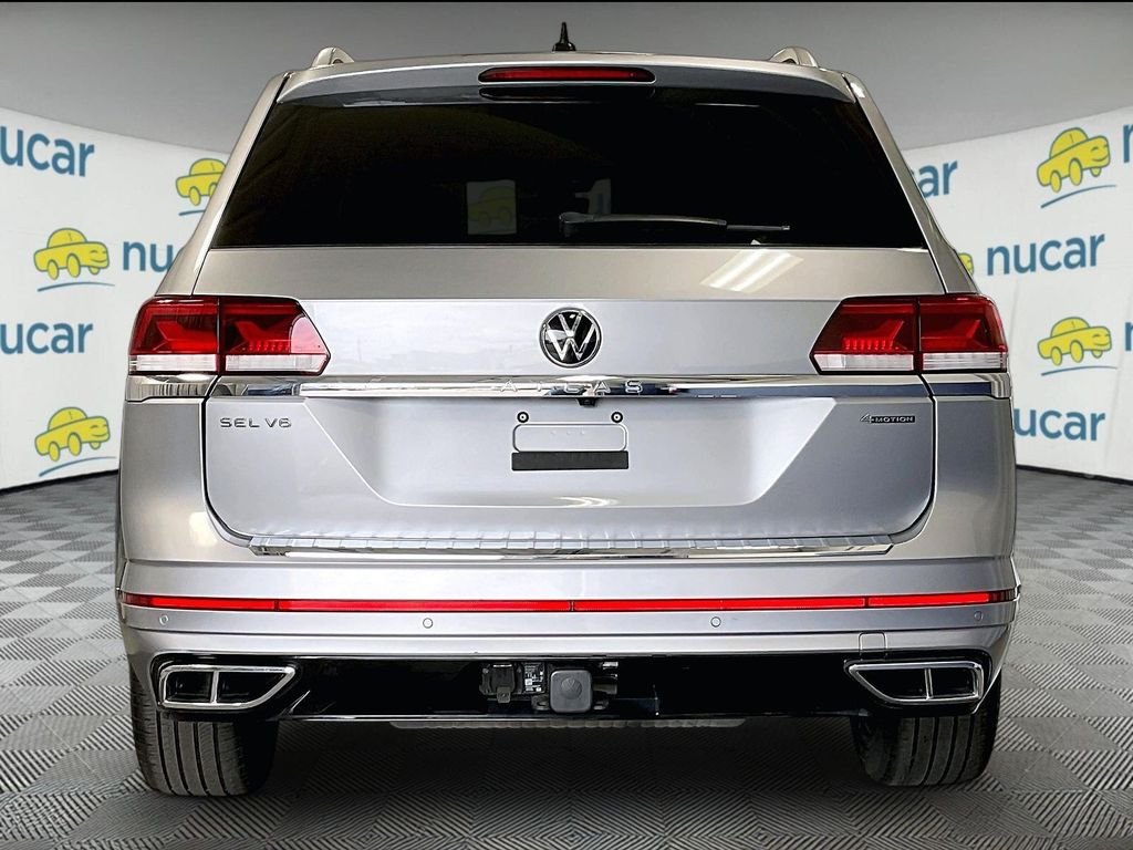 Used 2023 Silver Volkswagen 3.6L V6 SEL Premium R-Line image 5