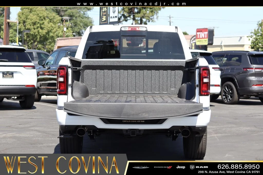 New 2026 Bright White Clear-Coat Exterior Paint RAM Laramie image 9