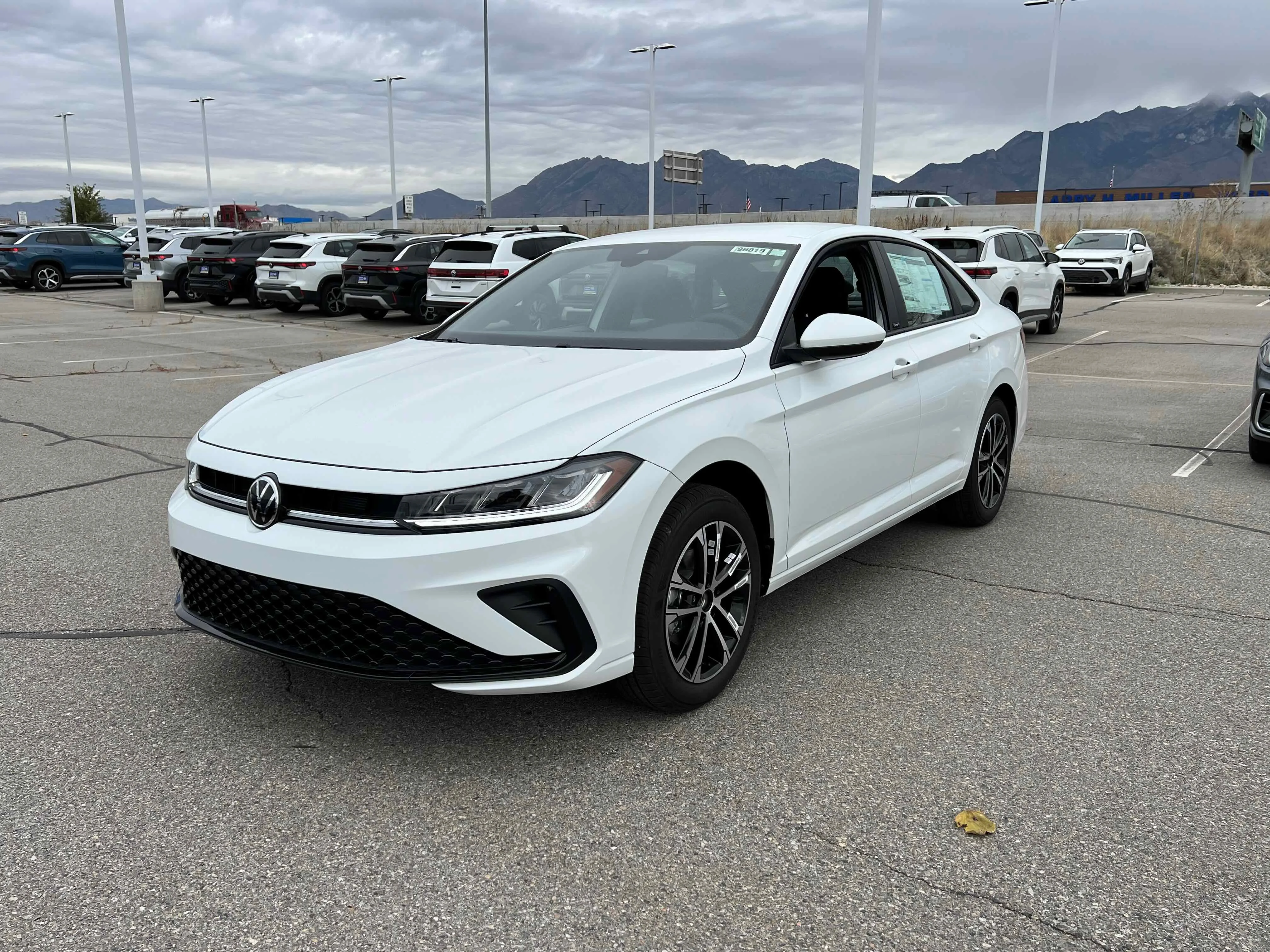New 2026 Pure White Volkswagen Sport image 1
