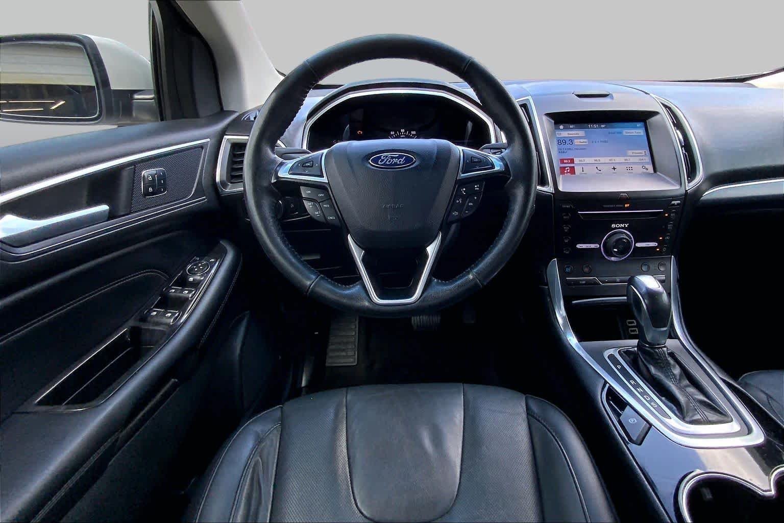 Used 2016 White Platinum Metallic Tri-Coat Ford Titanium image 6