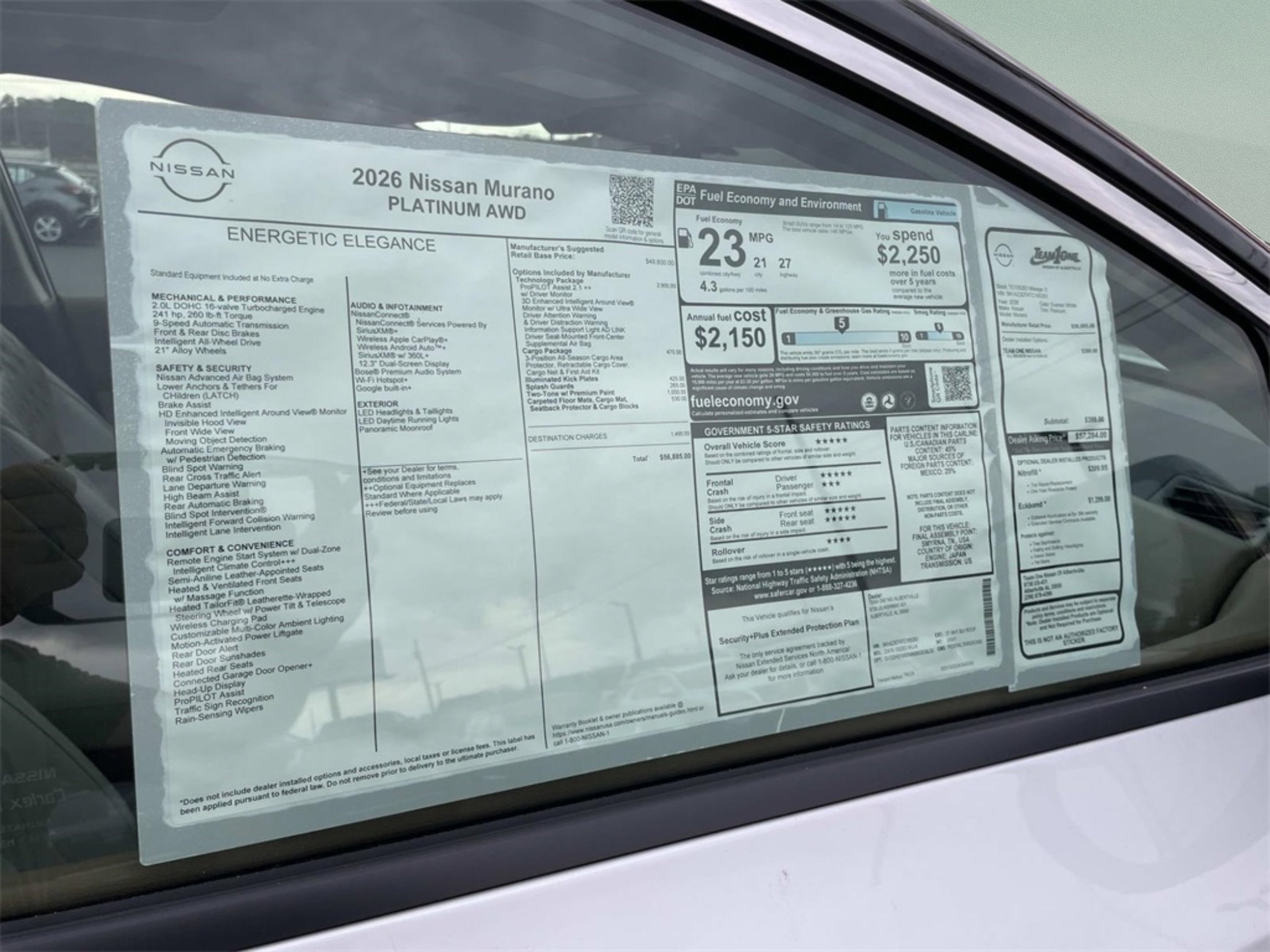 2026 Nissan Murano Platinum - Photo 25