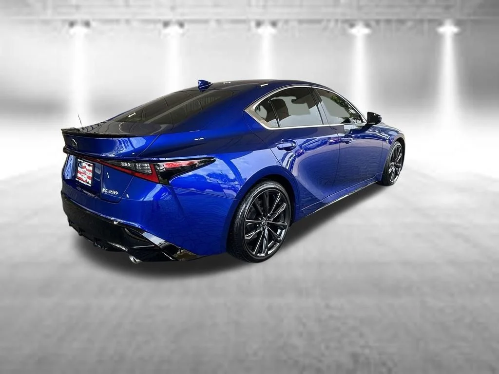 Certified Used 2025 Blue Lexus 350 F SPORT Design image 4