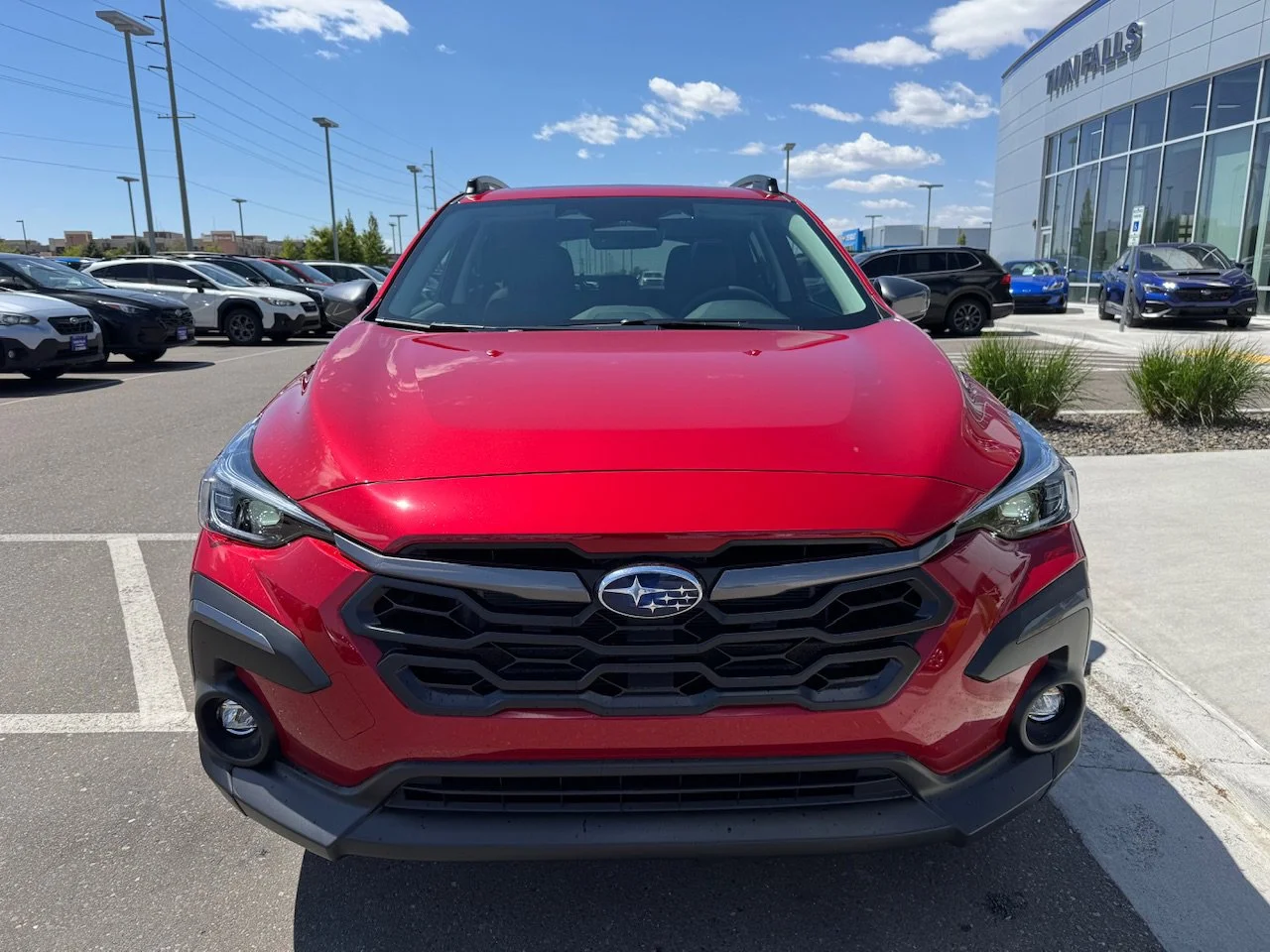 New 2026 Lithium Red Pearl Subaru Limited image 2