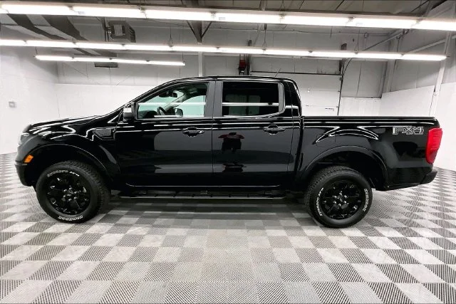 Used 2021 Shadow Black Metallic Ford Lariat image 15