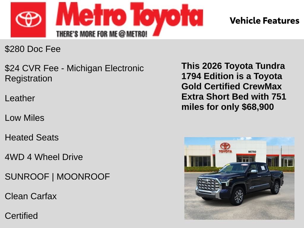 Certified Used 2026  Toyota 1794 image 28