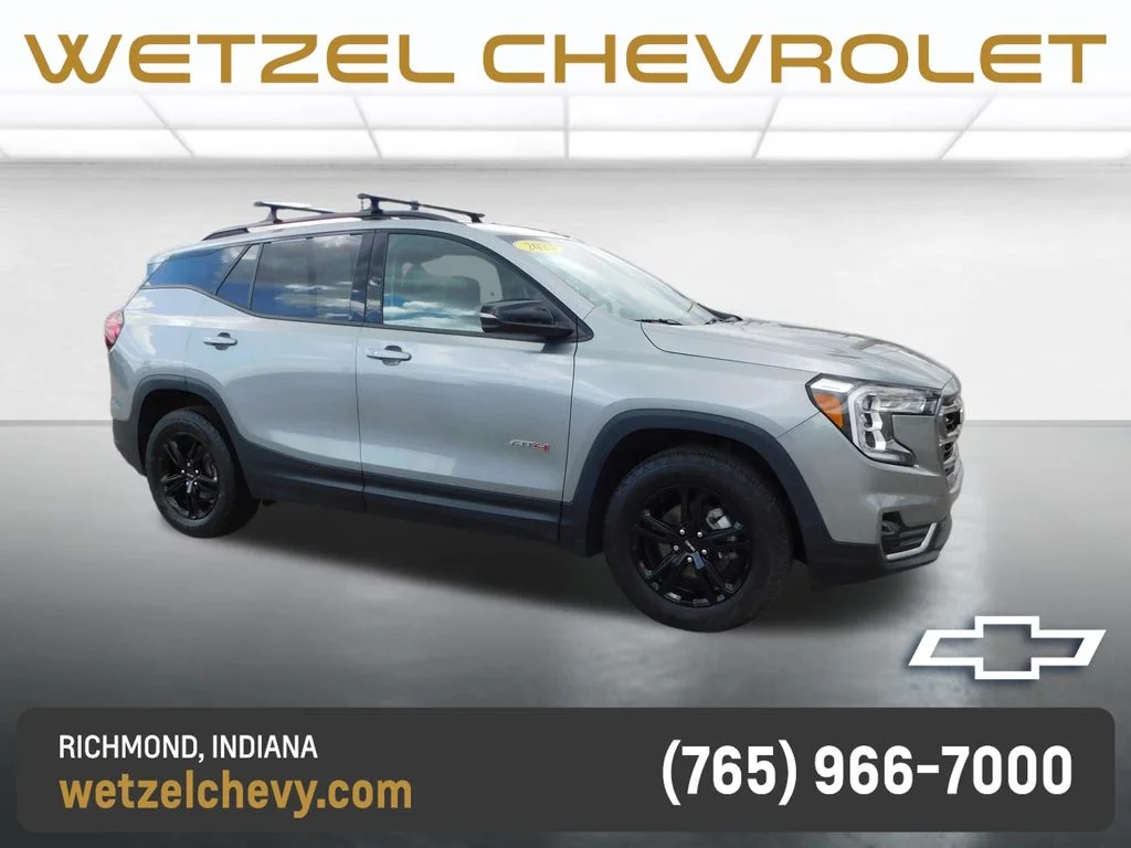 Used 2023 Silver GMC AT4 image 1