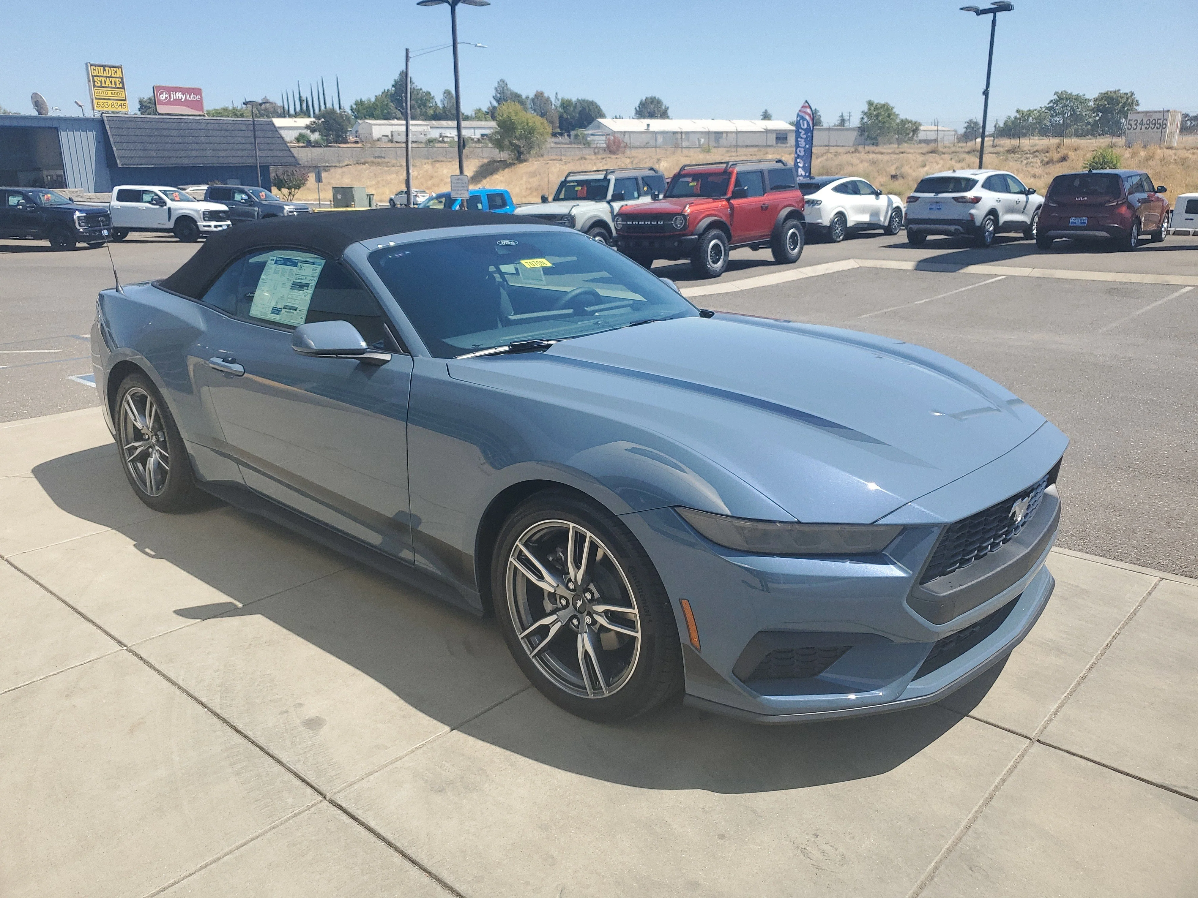 Used 2025 Vapor Blue Metallic Ford EcoBoost image 7